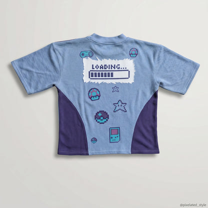 PIXELATED BLUE